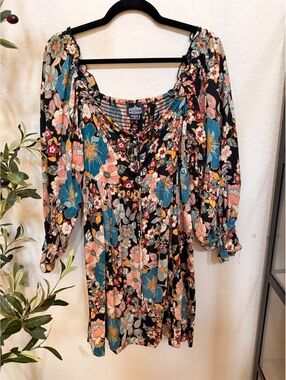 Angie Long Sleeve Mini Dress